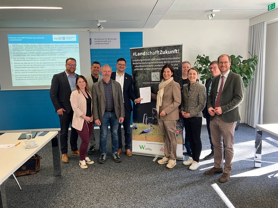 Landwirtschaftliches Verbändegespräch im Thüringer Agrarministerium